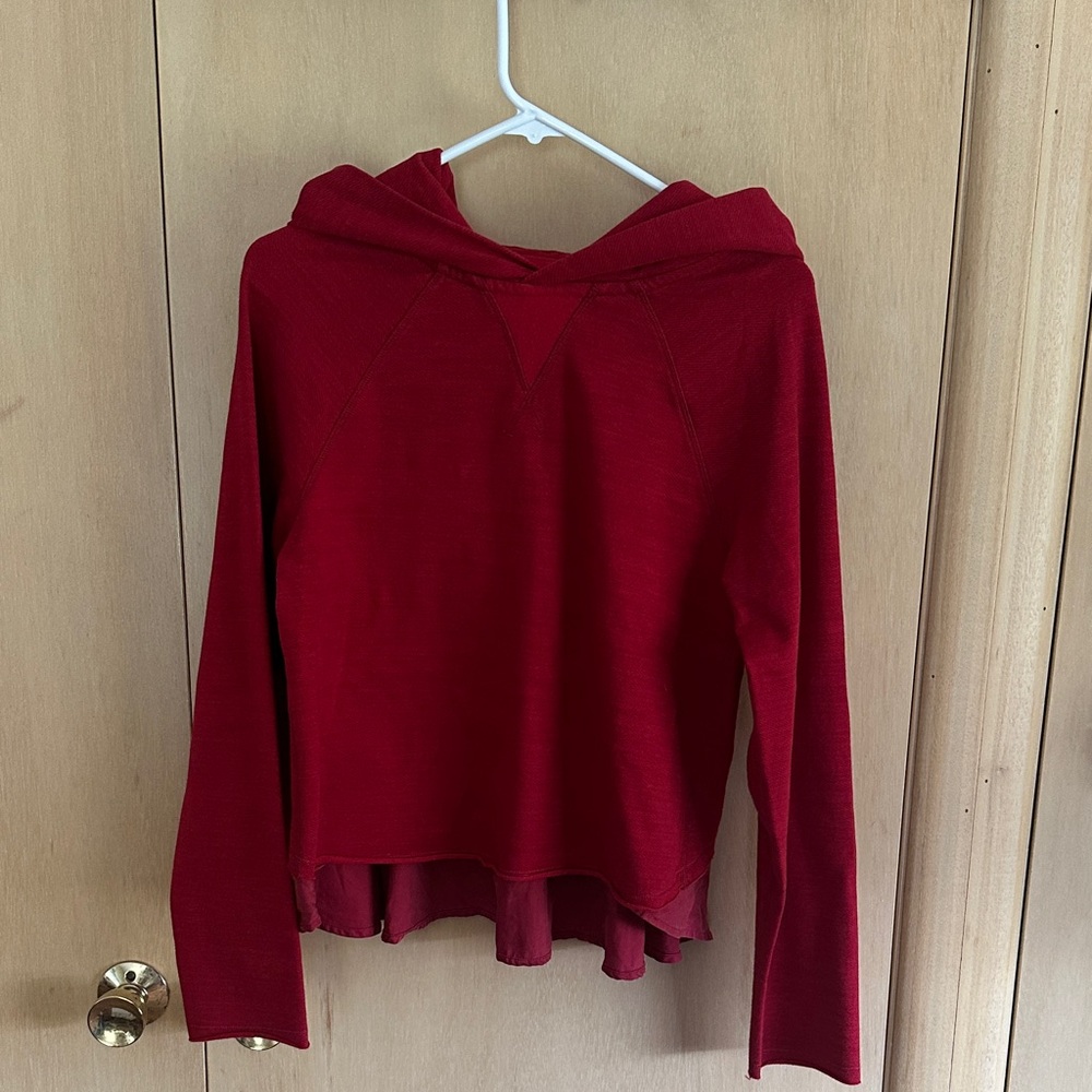 Lululemon Red Women's Hoodie Top